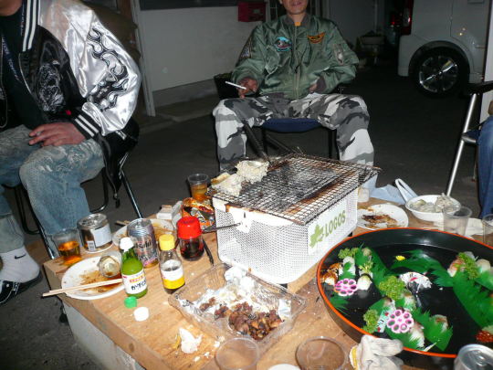 2009年3月8日 牡蠣焼き・バーベＱオフ会